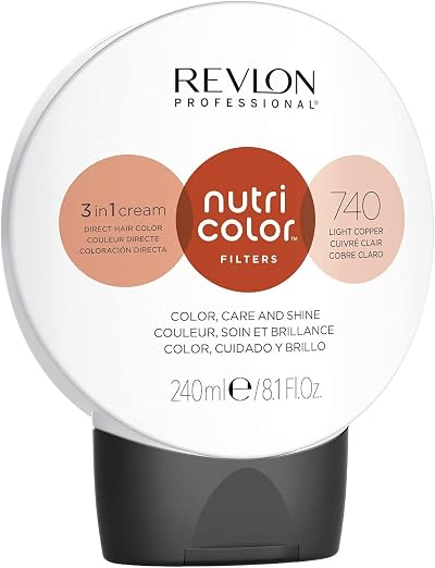 REVLON PROFESSIONAL Nutri Color Filters 740 Light Copper 240 ml
