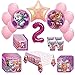 Girl Pups Paw Patrol Skye & Everest 2st Birthday Party Pack 52pc
