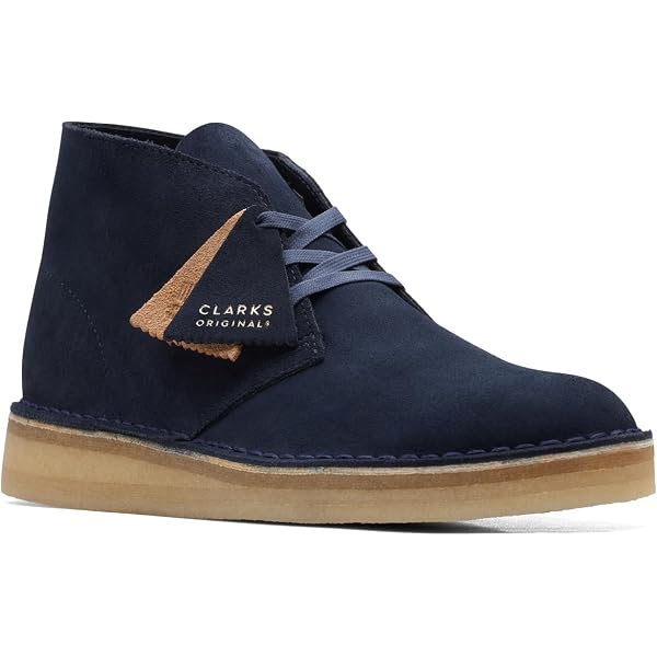 Amazon.com | Clarks Desert Trek Blue Nubuck 8.5 D (M) | Chukka display picture 1