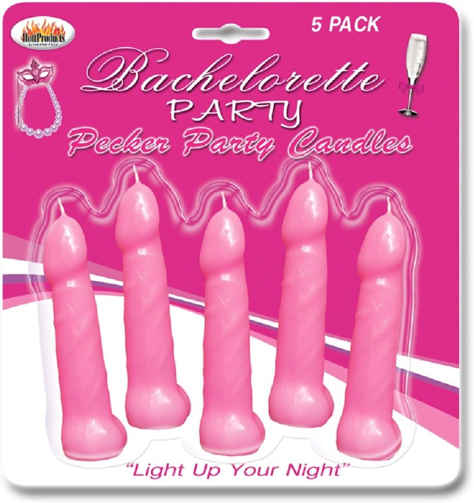 Pecker Party Candles