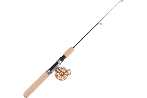 Fishing Rod, 26in Sturdy Comfortable EVA Telescopic Fishing Rod with Reel Set Portable Winter Ice Reel Tackle Accessories(Gol