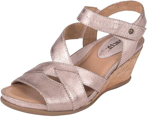 earth thistle wedge sandal
