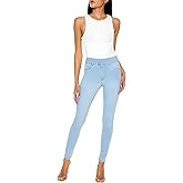 Forever 21 Womens Pull-on High-Rise Skinny Jeans