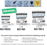 Walther Strong 250ml Interior Liquid Masking Tape - Easy Peel, No Residue view 2
