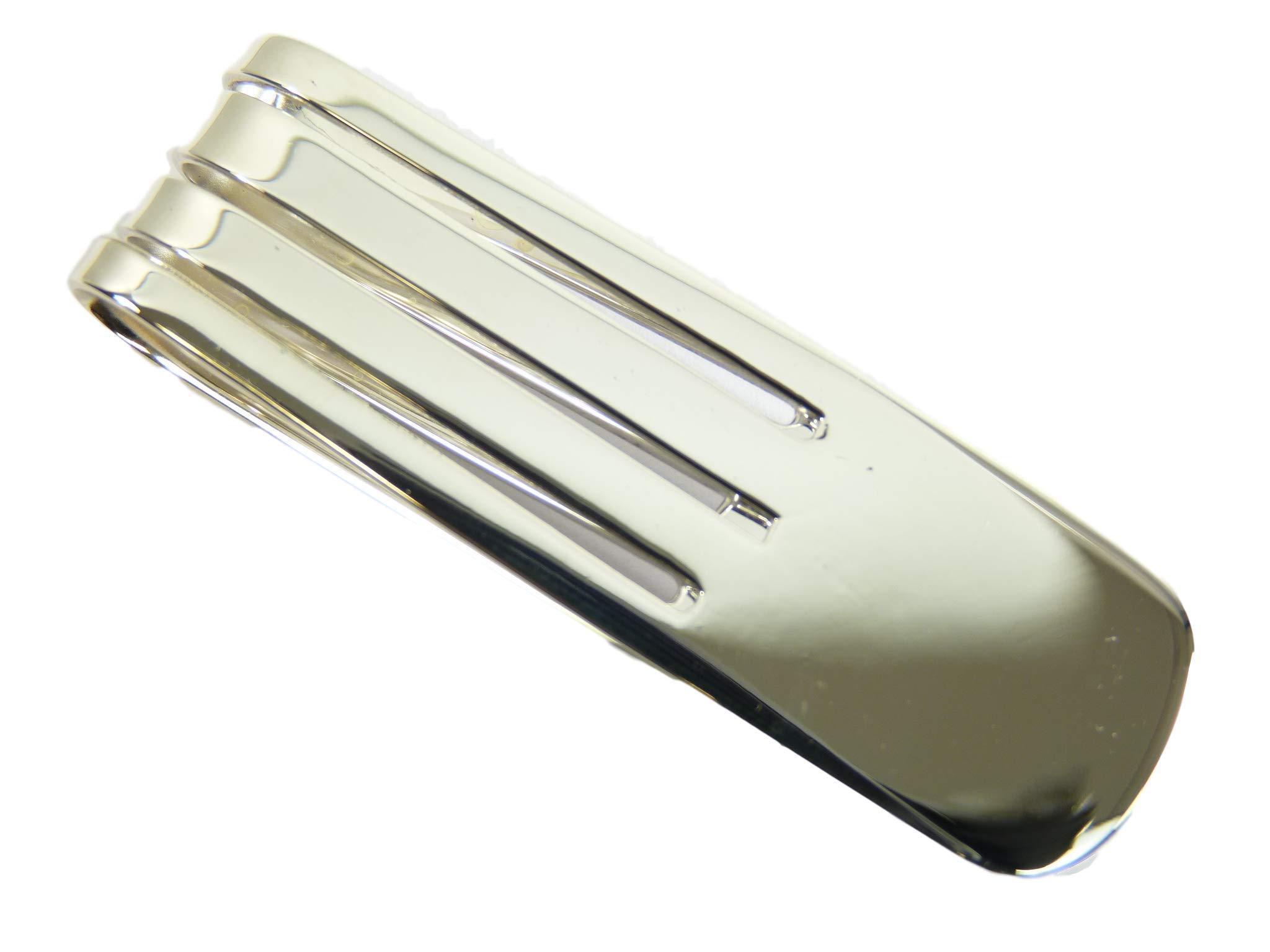 New Sterling Silver Money Clip Art Deco Design Boxed