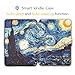 Kandouren Case Cover for Kindle Paperwhite - Van gogh Starry Night ,Light Slim Leather Cover with Autowake(Fit 6 inch Amazon Kindle Paperwhite 2013 2015 2016),blue color book