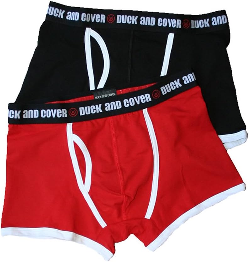 Duck and Cover Men's 2-Pack Keyhole Trunk