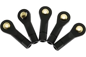 Maxmoral 5pcs M3 Ball Head Holder Tie Rod Ends Ball Joint Link for RC Model Car Boat Airplane DIY Accessories
