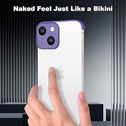 aidvaia Metal Frameless Phone Case Compatible with