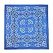 CTM® 27 Inch Extra Large Cotton Texas Paisley Bandana, Navy