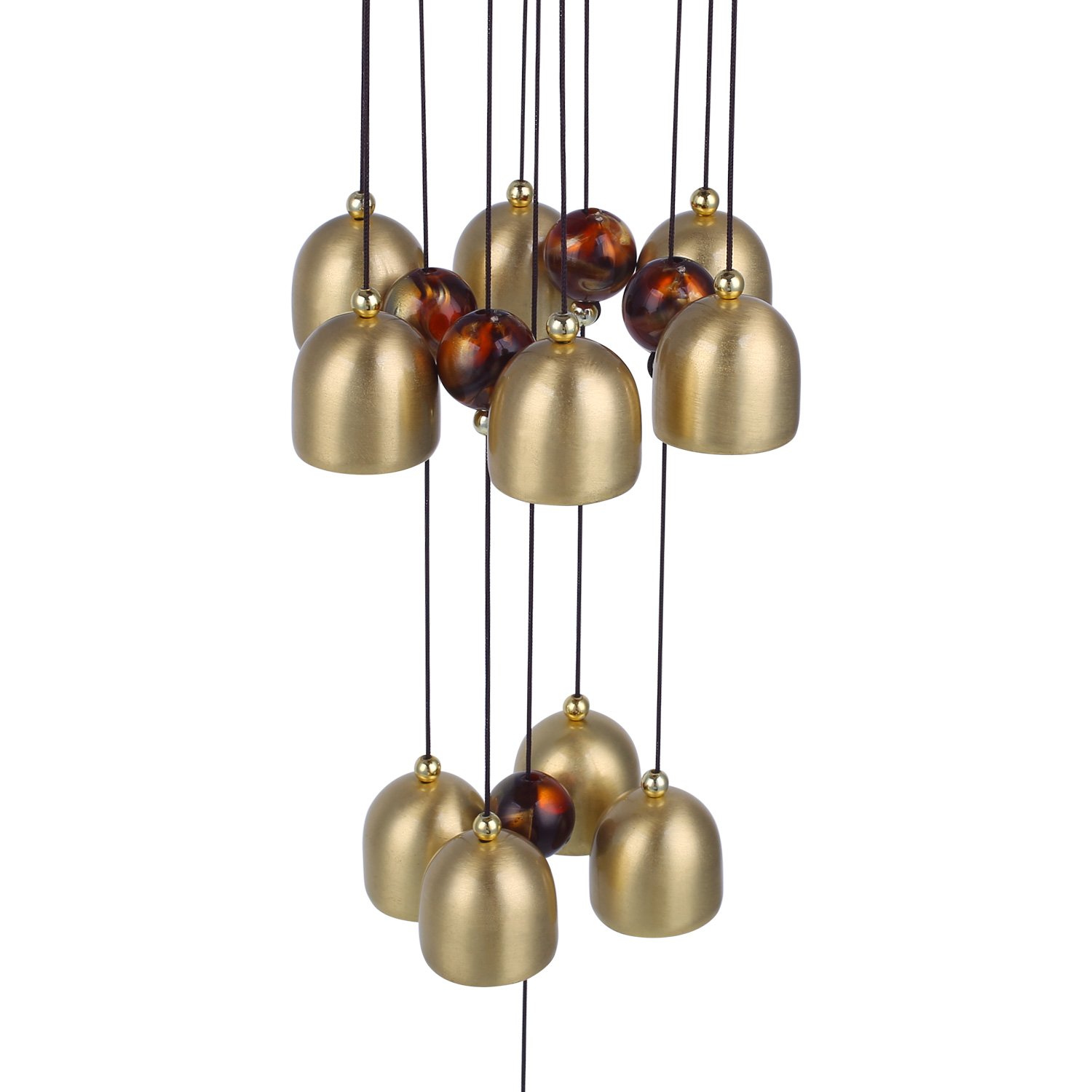 Soledi Wind Chimes Creative Retro Copper 10 Bells