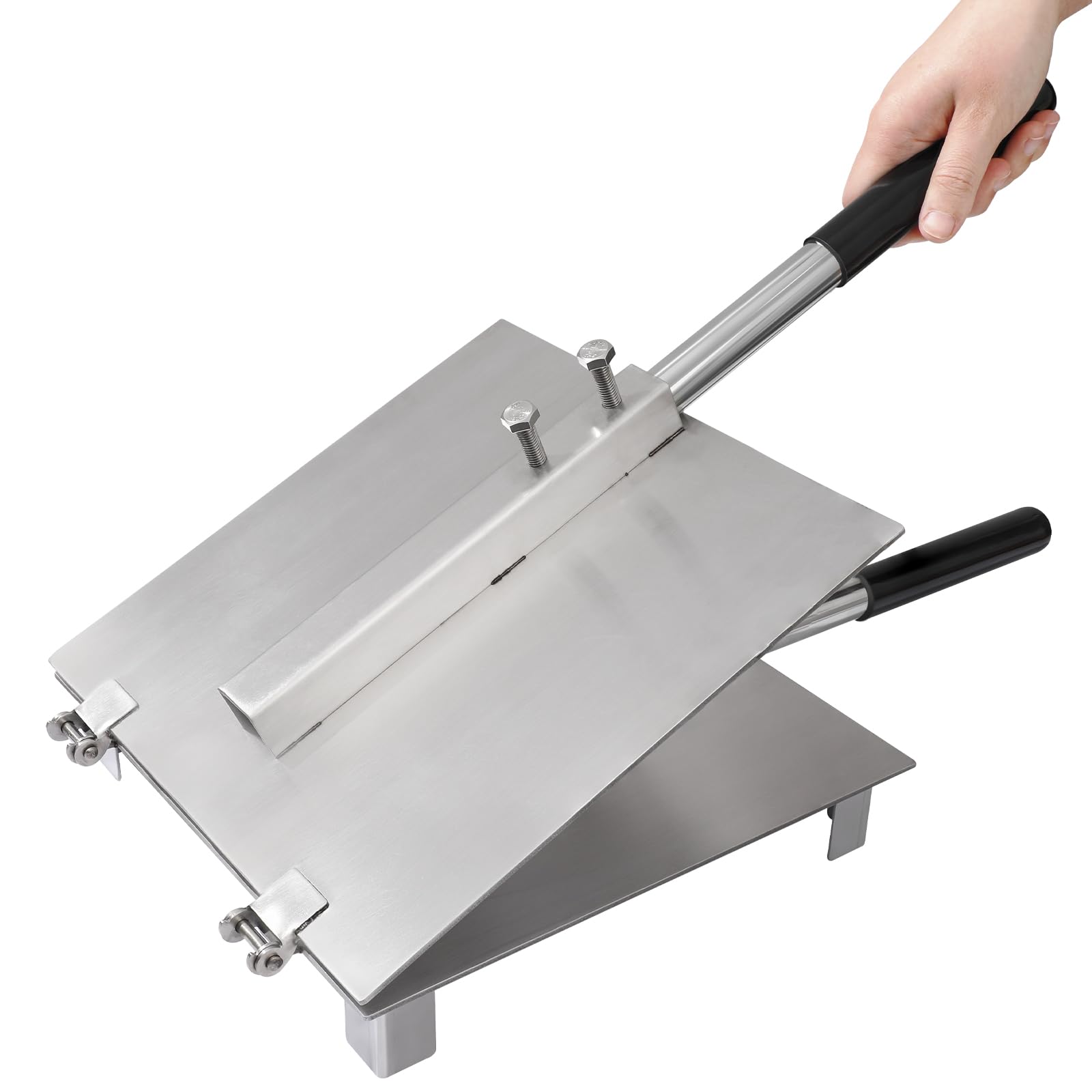 Photo 1 of Vivicreate 10 Inch Stainless Steel Tortilla Press Heavy Duty Roti Maker Dough Press for Taco Pizza Tortilladora de Acero Inoxidable Prensa para Tortillas Roti Pizza