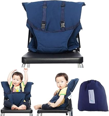 Amazon Dewel ベビーチェアベルト 布製 コンパクトに収納 携帯便利 収納ポケット付き 携帯型食事 幼児旅行の安全 ベビーチェア小物 濃いブルー チェアベルト ベビー マタニティ 通販 Amazon Dewel ベビーチェアベルト 布製 コンパクトに収納 携帯便利 収納ポケット付き 携帯型食事 幼児旅行の安全 ベビーチェア小物 濃いブルー チェアベルト ベビー マタニティ 通販