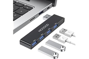USB Splitter for Laptop MOGOOD USB Splitter USB Hub 3.0 USB Hub for Laptop Multiport Adapter for Laptop USB Port Expander USB Data Hub Splitter for Laptop,PC,MacBook,Mac Pro,Mac Mini,iMac,Surface Pro