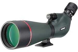 SVBONY SV406 20-60x80 Spotting Scope with Tripod,SC001 WiFi, 3-Axis Adjustable Adapter,HD Optical System with BAK4 Prism, Wat