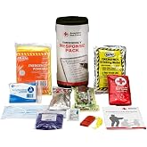 American Red Cross Officially Licensed Product, Emergency Response Pack | First Aid Essentials, Fully Stocked First Responder Kit