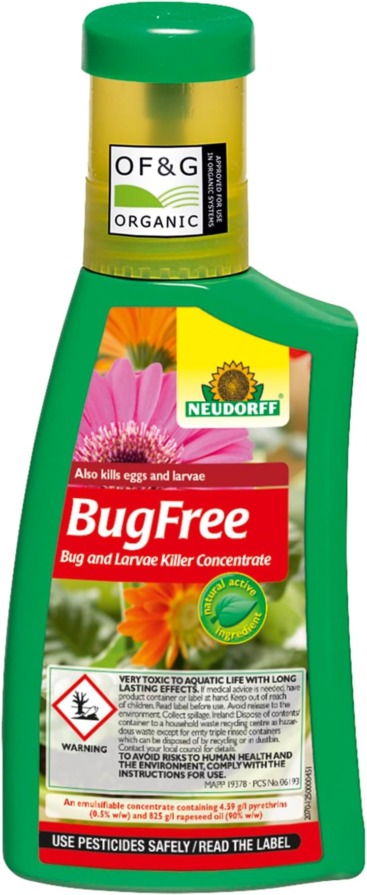 Neudorff BugFree Spruzit 250ml Bug and Larvae Killer Concentrate