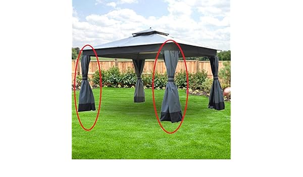 Amazon Com Garden Winds Replacement Privacy Curtain Set For The