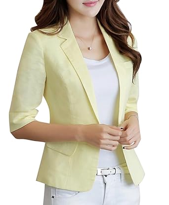 short linen jacket ladies