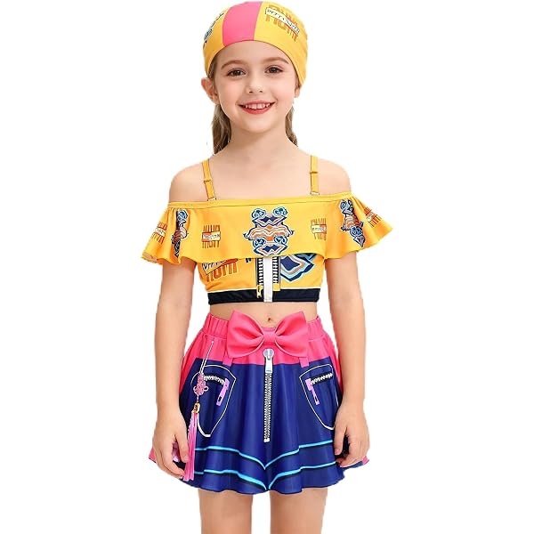 Amazon.com: W.Sealet Girls Swimsuits Two Piece Kpop Tankini Sets