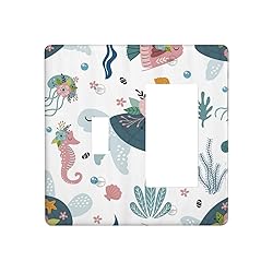 Wpshijia Underwater Floral Turtle Animal 2 Gang
