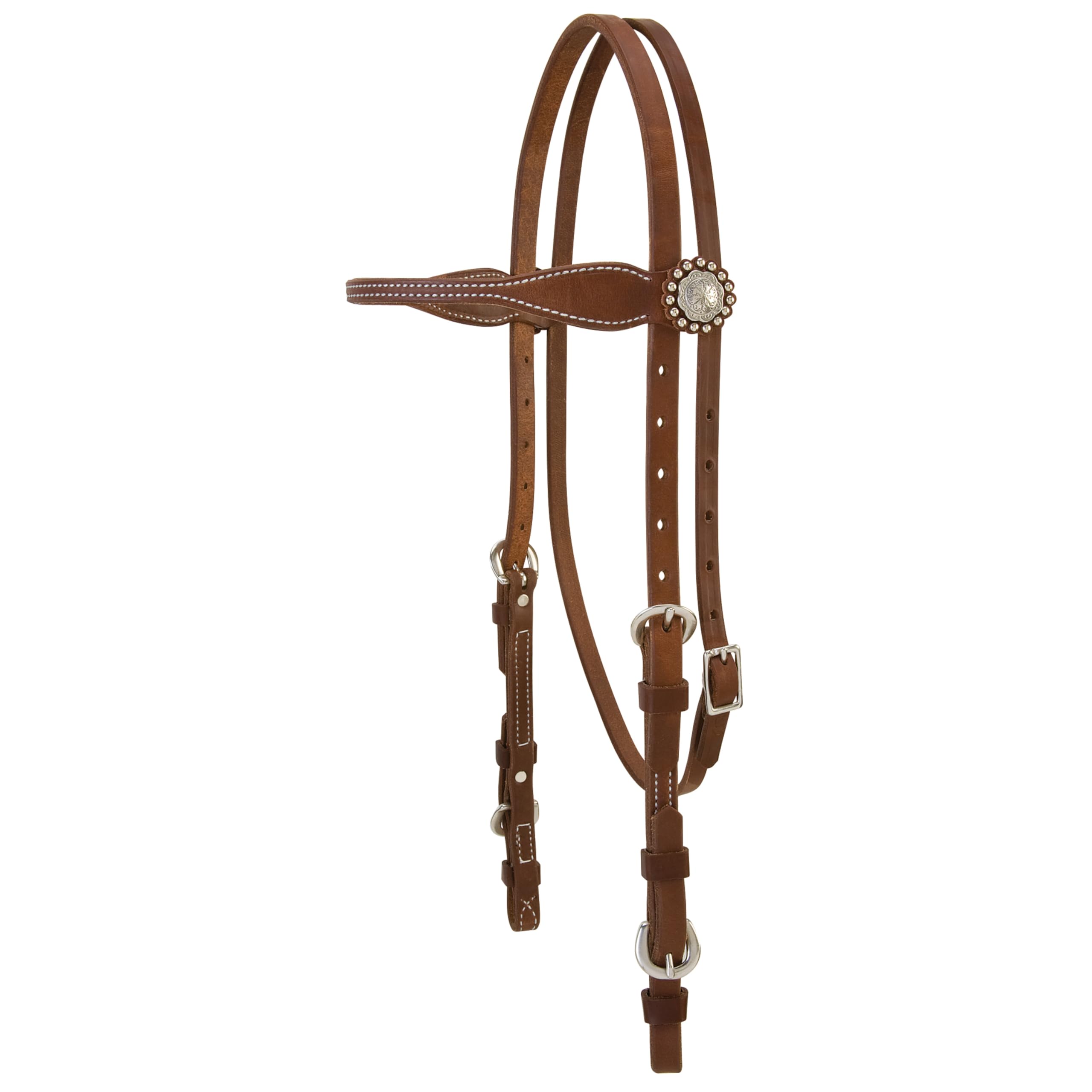 Weaver Leather unisex adult western-equestrian-style Stacy Protack b band, Brown, One Size US