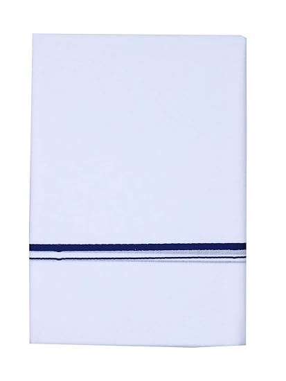 Men's Pure Cotton White Dhoti(155_KMBI(D) White_2m)