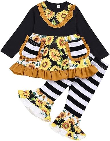 baby boy sunflower outfit