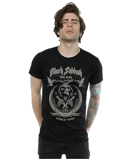 Black Sabbath hombre The End World Tour Camiseta