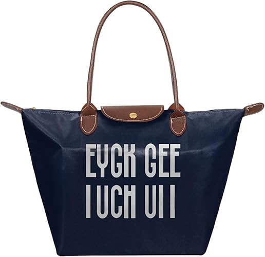 Eygk Gee Fk Off Divertente Pieghevole Tumblr Moda Offensiva Impermeabile Pelle Pieghevole Borsa Messenger Nylon Borsa Da Viaggio Borsa Scuola Borse Amazon It Scarpe E Borse