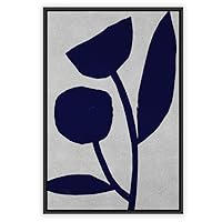 Framed Canvas Wall Art Flowers Pattern Canvas Prints Home Artwork Decoration for Living Room,Bedroom - 16x24 inches