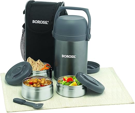 borosil hydra hot & fresh lunch box