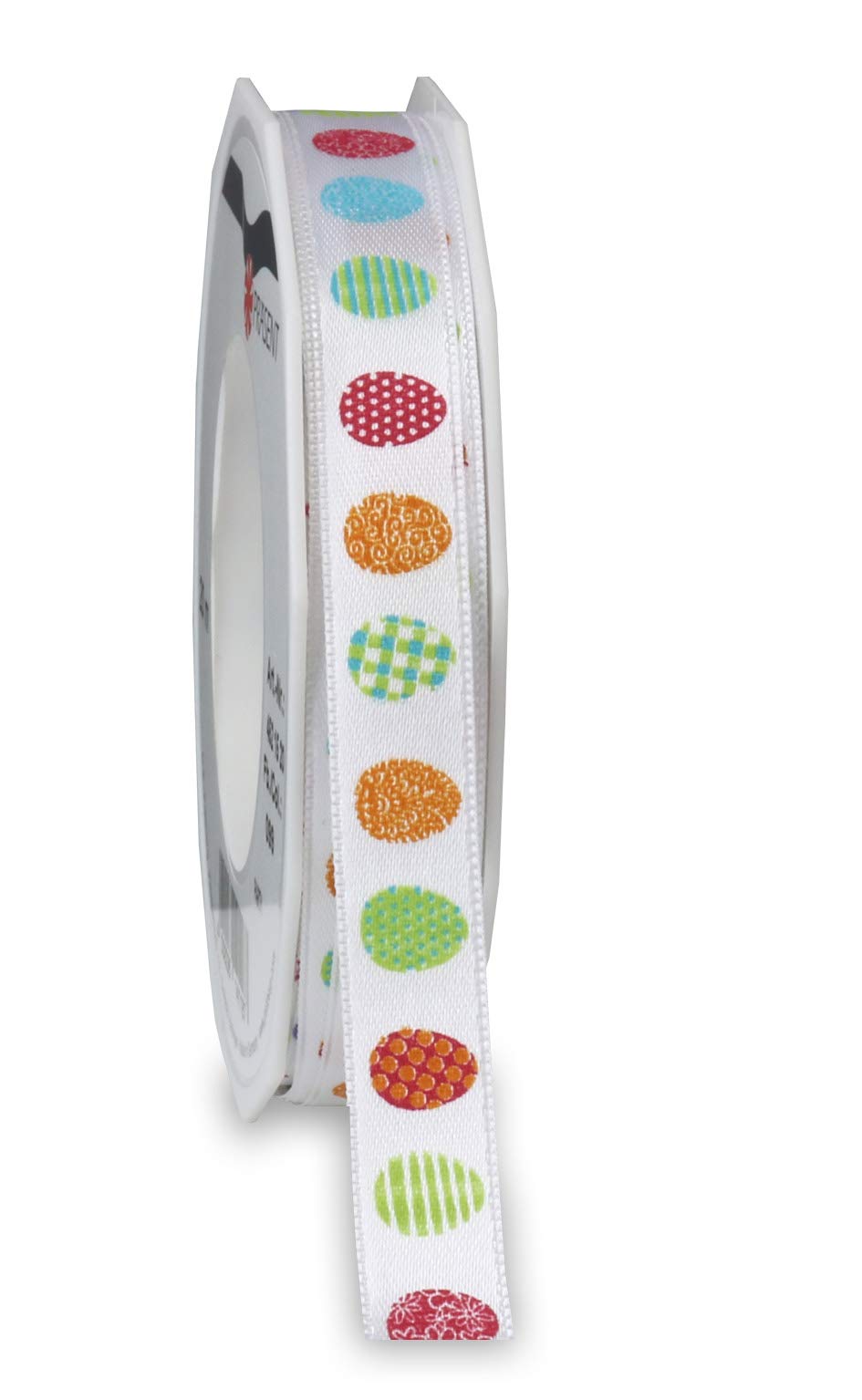 Präsent - Bali Printed Ribbon Bright 15 mm Width, 20 m Length