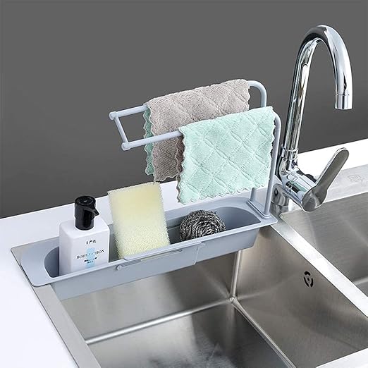 amazon telescopic sink storage rack