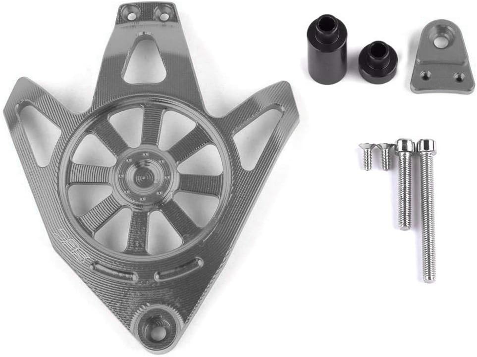 QQJK For Yamaha NVX 155 AEROX 155 2017, Motorcycle Accessories CNC Motor Aluminum Protective Guard Case Slider Protector Cover,Titanium