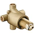 Moen 3360 M-Dura Showering Brass Three-Function Shower Transfer Valve 1/2-Inch CC Connections, N/A