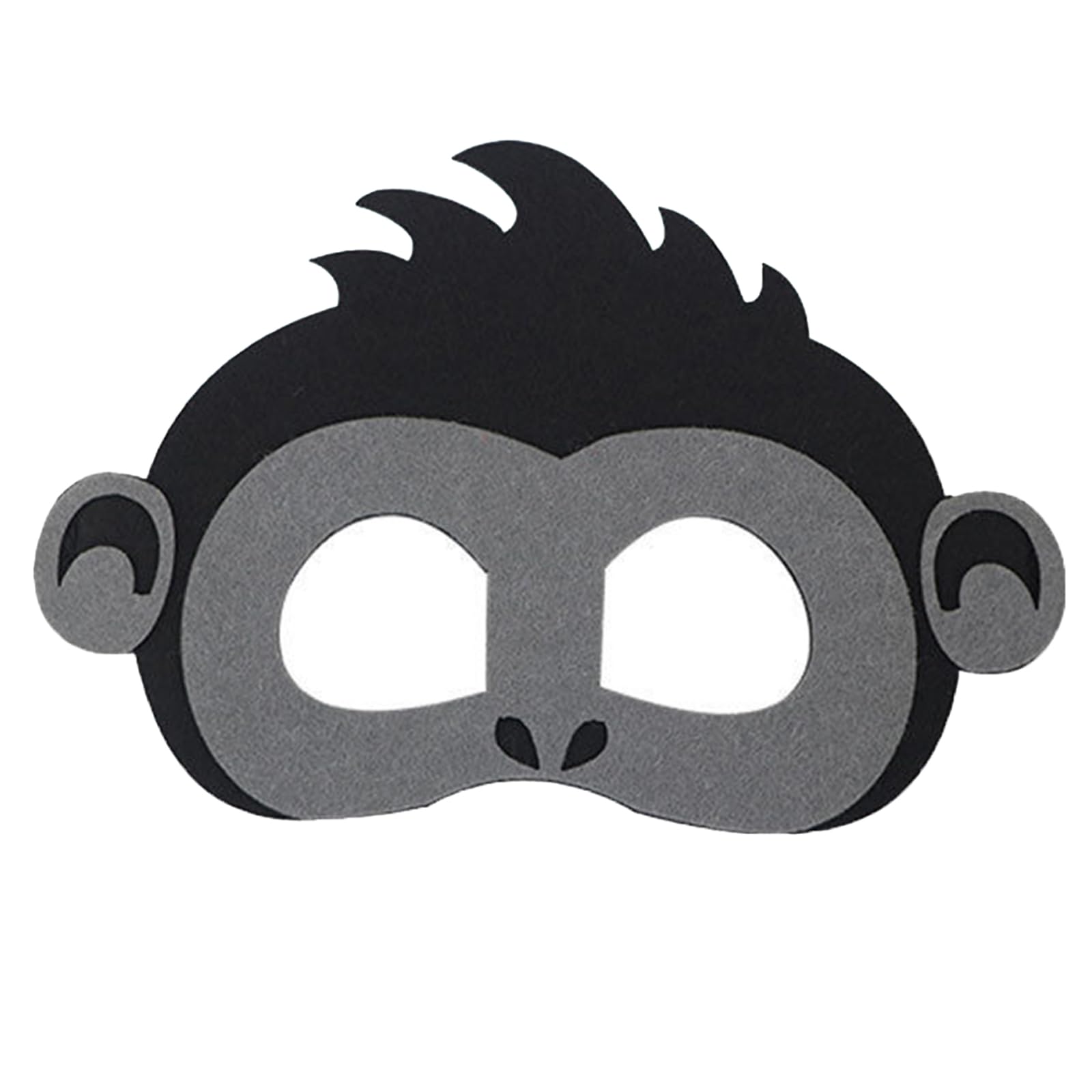 Photo 1 of Jtnohx Felt Animal Masks, 10 Pcs Halloween Mask, Animal Costume for Birthday Party Supplies (gorilla Mask)