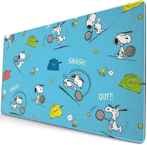 Amazon Co Jp Snoopy スヌーピー5 超大型 ゲーミング マウスパッド キーボードパッド 3d柄プリント ゲーミングマウスパッド 疲労低減 オフィス デスクマット マウスパッド 耐久性が良い 滑り止めゴム底 防水 水で洗えるマウスパッド 服 ファッション小物