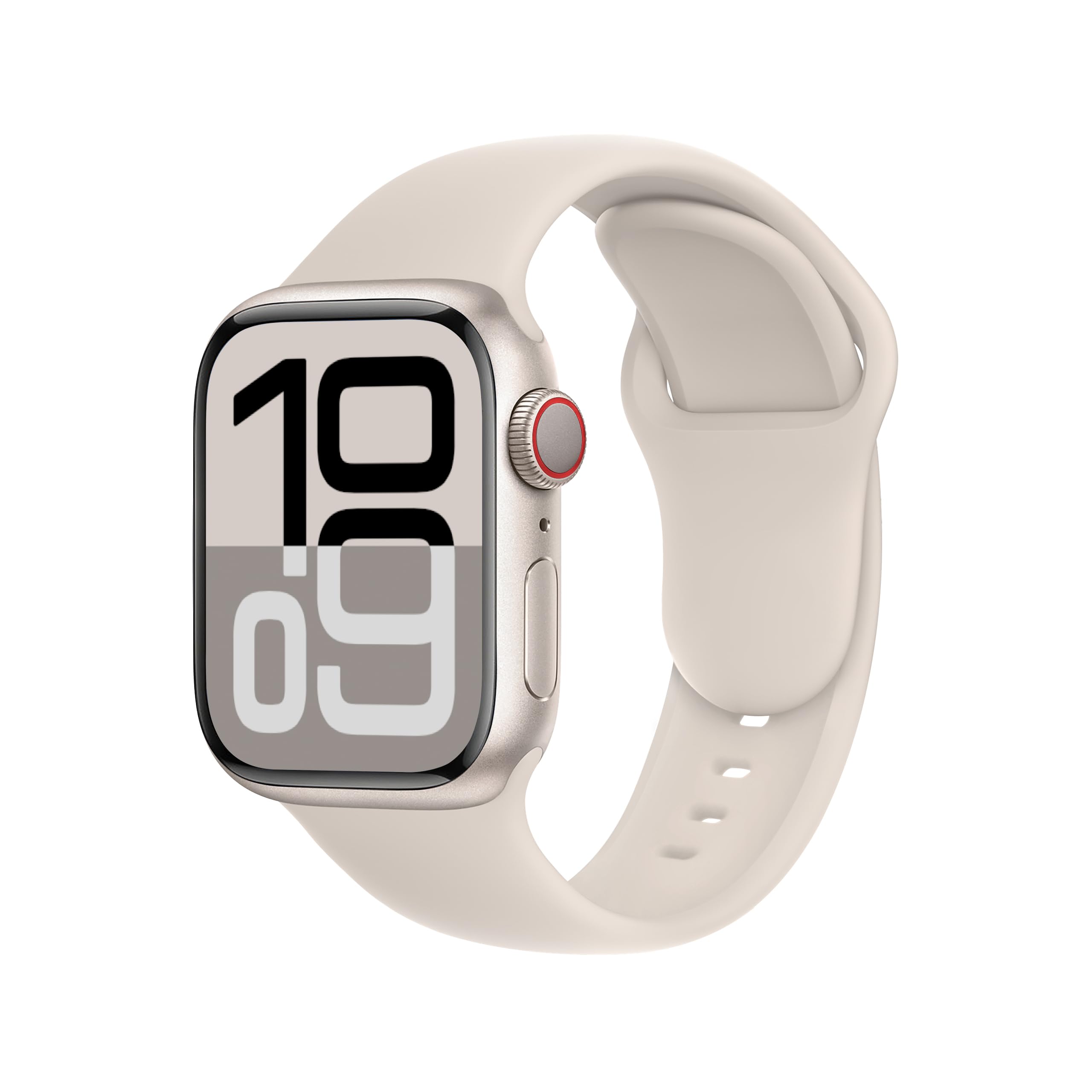DONEGANI C1C Band for Apple Watch Bands Women Men Se Ultra 2 40mm 44mm 46mm 42mm 45mm 41mm 38mm 49mm Series 11 10 9 8 7 6 5 4 3 iWatch Sport Strap Silicone Starlight