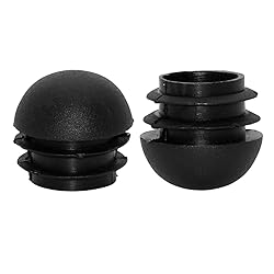 Flyshop 16-Pack 7/8", 22 mm OD Black Plastic End
