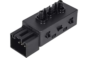 PANNUOSCS Power Seat Adjustment Switch Left Driver Side with Cover 6-Way Replace#9L3Z14A701A, 9L3Z-14A701-A, 5F9T-14B709-AA, 9L3T-14B709-AA Replacement for Ford F-150F-250F-350Explorer (No Cover)