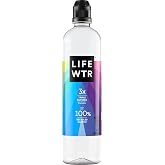 LIFEWTR, Premium Purified Water, pH Balanced with Electrolytes, Flip Cap Bottle, 700 mL