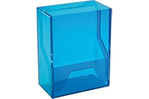 Gamegenic MTG Deck Box: Bastion - Blue 50 CT - Durable and Sturdy TCG, OCG Card Storage – Compatible with MTG, Magic The Gath
