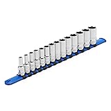 CASOMAN 14PCS 3/8" Drive 6 Pt. Mid-Length Socket