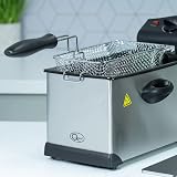 Quest 3 Litre Deep Fat Fryer Stainless Steel 2000W 2-4 Serves view 9