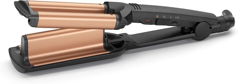 BaByliss Deep Waves Hair Waver Ceramic Coated 3 Heat Settings 160-200C