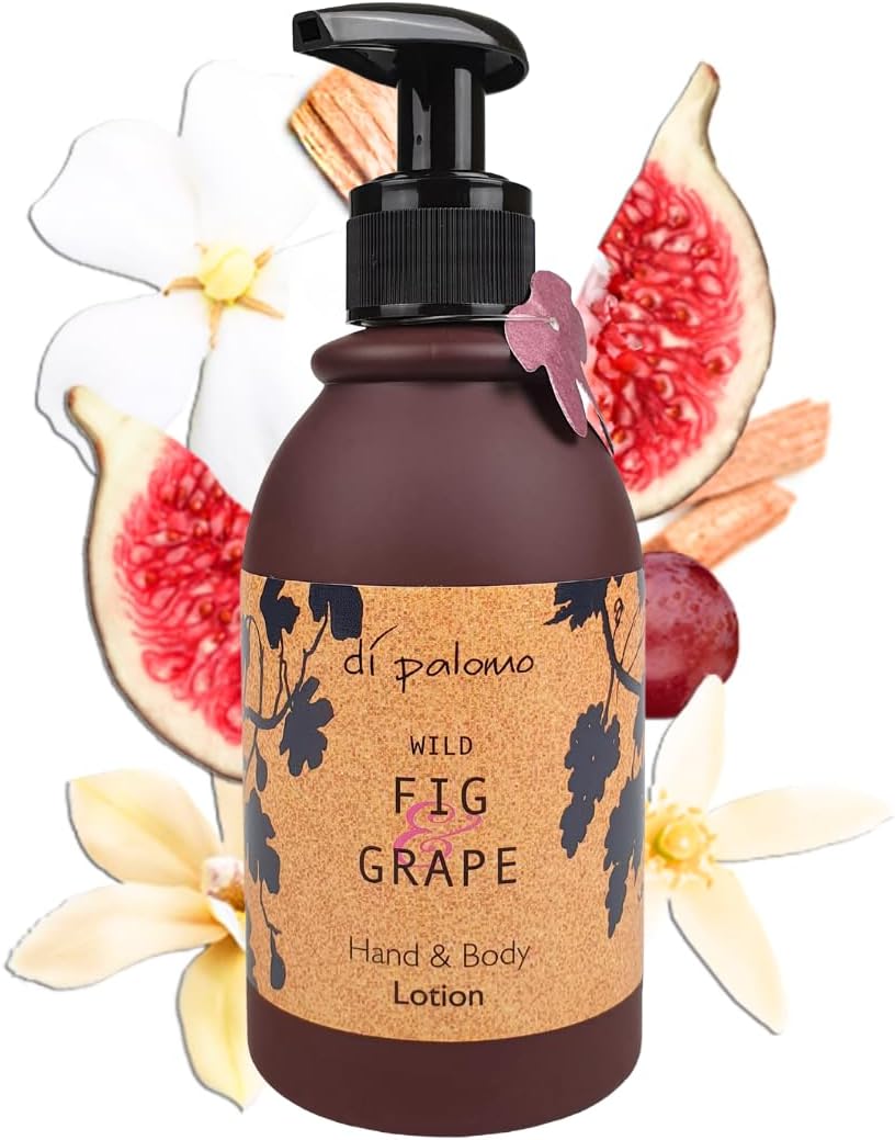 Di Palomo Vegan Wild Fig Grape Hand Body Lotion 240ml Dry Skin Moisturiser