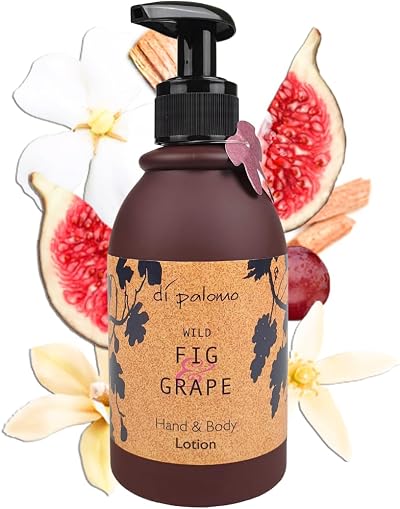 Di Palomo Vegan Wild Fig Grape Hand Body Lotion 240ml Dry Skin Moisturiser