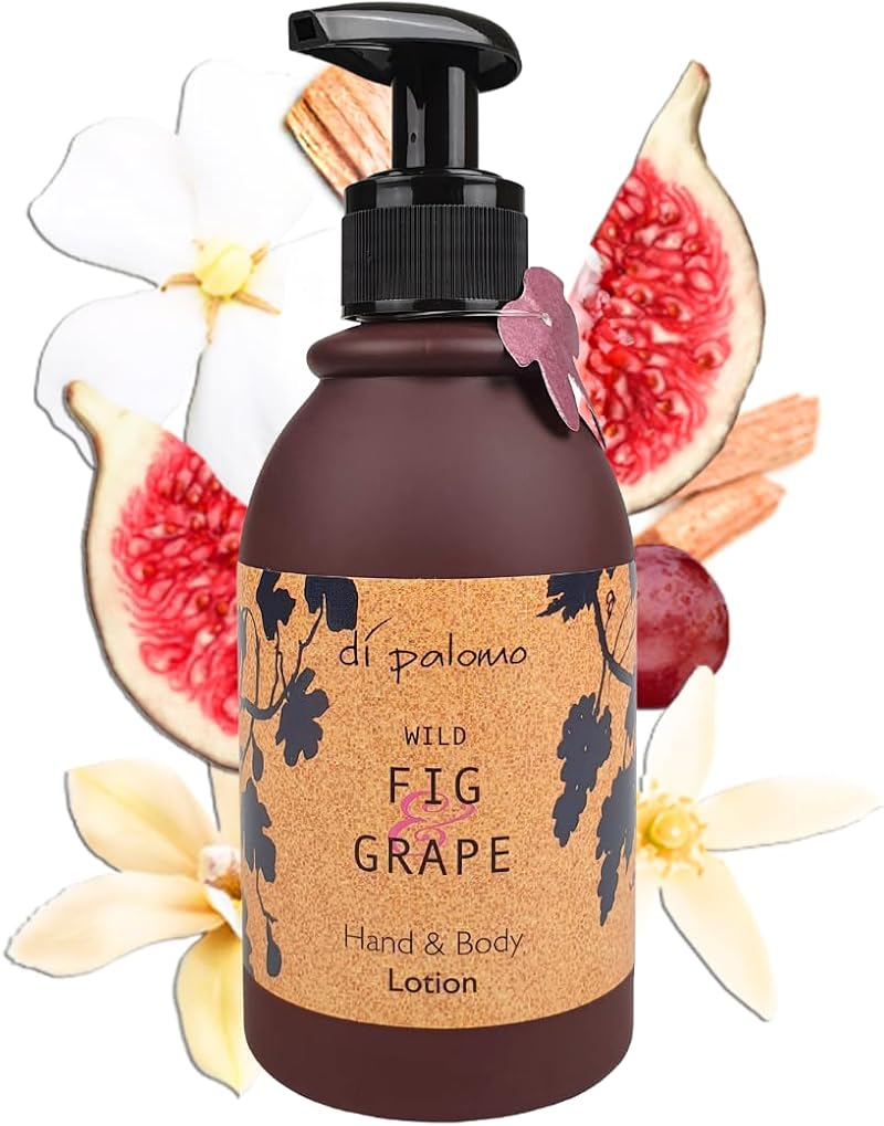 Di Palomo Vegan Wild Fig Grape Hand Body Lotion 240ml Dry Skin Moisturiser