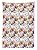 Ocean Animal Decor Tablecloth Coral Reef Scallop Shells Fish Figures Sea Plants Polyp Murky Nautical Decor Dining Room Kitchen Rectangular Table Cover Multi